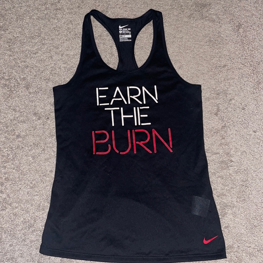 Nike razorback tank top